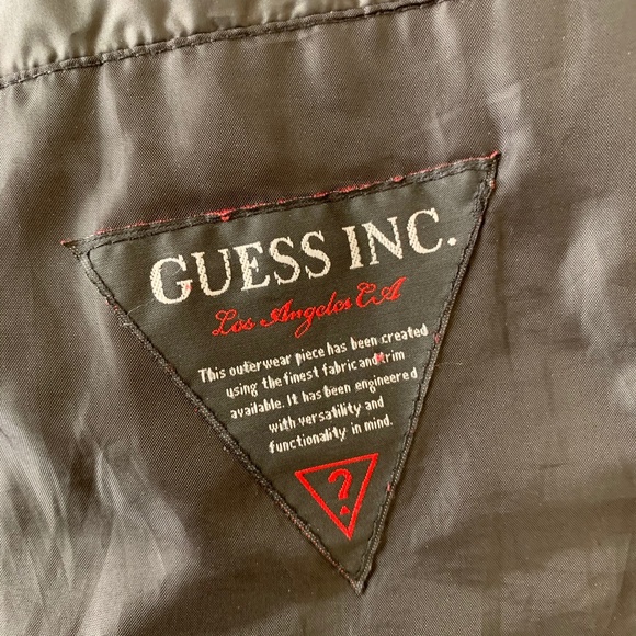 SOLD GUESS Los Angelos LA Puffer Style Jacket - Picture 11 of 12